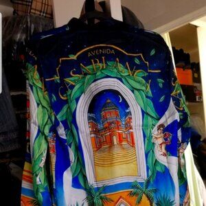 Casablanca Cuban Silk Shirt